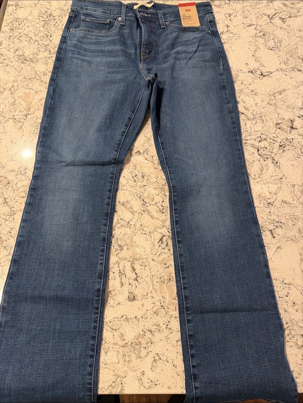 Levi's Medium Blue Women's Straight-Leg Jeans
